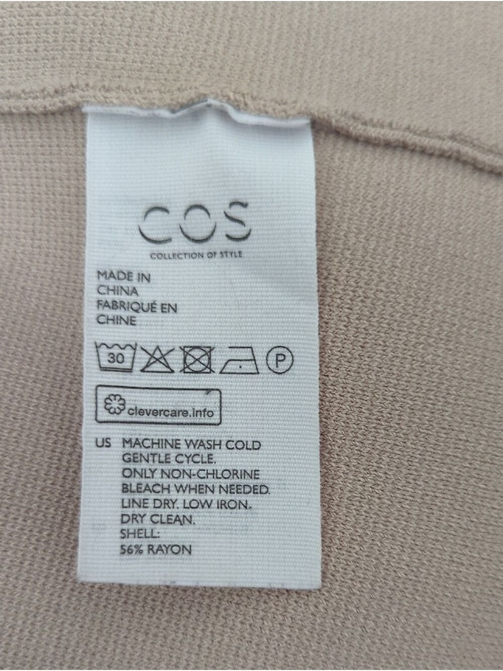COS Long Structured-Knit Jacket - Picture 10 of 11